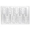 Polycarbonate 3D Animals Shape Chocolate Molds - CRYSTALIA GLASS